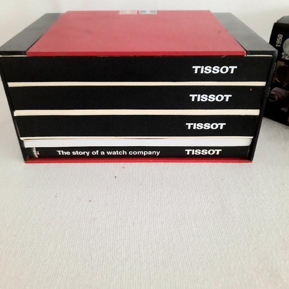 Tissot PRS516 Chronographic Quartz Men's Swiss Watch Analog Men Jewelry - Picture 5 of 9